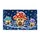 Whimsical Mushroom Cottage Nightscape for Cozy Winter Holiday Home Decorating Fairytale Doormat - 6