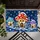Whimsical Mushroom Cottage Nightscape for Cozy Winter Holiday Home Decorating Fairytale Doormat - 5