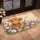 Lavender Daisy Highland Calf with Bow for Cozy Autumn Farmhouse Seasonal Home Decor Doormat - 2