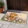 Lavender Daisy Highland Calf with Bow for Cozy Autumn Farmhouse Seasonal Home Decor Doormat - 4