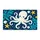Cute Octopus And Starfish Ocean Art For Cheerful Coastal Home Decor Doormat - 6