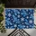 Blue Pine Boughs and Snowflakes for a Cozy Christmas Holiday Home Gathering Doormat - 5