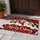 Seven Christmas Kittens in Santa Hats for a Cheerful Holiday Home and Cat Lovers Doormat - 4