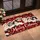 Seven Christmas Kittens in Santa Hats for a Cheerful Holiday Home and Cat Lovers Doormat - 2