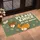 Three Cozy Cats Please Knock Message for Quiet Home Living and Cat Lover Gifts Doormat - 2