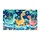 Three Dinosaur Ocean Adventure with Rainbows and Sailboats for Cheerful Coastal Homes Doormat - 6