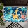 Three Dinosaur Ocean Adventure with Rainbows and Sailboats for Cheerful Coastal Homes Doormat - 5