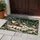Dark Green Snowy Forest Cabins for Cozy Winter Cabin Living and Rustic Lodge Style Doormat - 4