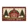 Rustic Red Barn, Sheep and Evergreen Trees for Cozy Country Cottage Holiday Cheer Doormat - 6