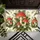 Red Toadstool and Wildflower Clusters for Cozy Woodland Cottage Seasonal Home Decor Doormat - 5