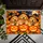 Golden Puppy Trio With Jack-O'-Lanterns for Cozy Halloween Home Decor Lovers Doormat - 5