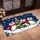 Three Scarf-Wearing Penguins Around a Snowy Tree for Cozy Christmas Holiday Cheer Indoors Doormat - 2
