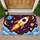 Whimsical Rocket and Starry Space for Imaginative Kids’ Bathrooms Doormat - 1