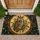 Vintage Owl Clock Face for Whimsical Woodland Entryway Charm and Nature Lovers Doormat - 1