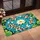 Koi Fish Lotus Pond Art for Serene Bathroom Decor and Nature Lovers Doormat - 2