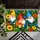 Three Garden Gnomes With Butterflies for a Cheerful Autumn Entryway, Whimsical Home Decor Doormat - 5