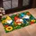 Three Garden Gnomes With Butterflies for a Cheerful Autumn Entryway, Whimsical Home Decor Doormat - 2