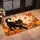 Black Cat Among Autumn Leaves for Cozy Fall Home Decor and Cat Lovers Indoors Doormat - 2