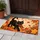 Black Cat Among Autumn Leaves for Cozy Fall Home Decor and Cat Lovers Indoors Doormat - 4
