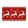 Three Reindeer and Snowflakes for Festive Christmas Holiday Home Decorating Ideas Doormat - 6