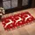 Three Reindeer and Snowflakes for Festive Christmas Holiday Home Decorating Ideas Doormat - 2
