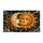 Celestial Sun And Crescent Moon Faces With Bohemian Swirls For Cozy Home Living Doormat - 6