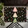 Three Christmas Trees with Hearts and Snowflakes for a Cheerful Holiday Home Decor Doormat - 5