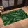 Emerald Palm Leaf Foliage for Serene Botanical Bathrooms and Nature Inspired Living Doormat - 2