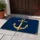 Antique Gold Anchor and Rope Border for Coastal Entryways and Nautical Homes Doormat - 4