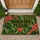 Olive Green Shoes Off Heart and Botanicals for a Welcoming Home Entry Doormat - 1