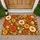 Vintage Autumn Daisy Florals for Cozy Fall Entryway and Seasonal Home Decorating Doormat - 1