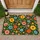 Colorful Daisy Garden Blooms for a Cheerful Autumn Entryway and Cozy Seasonal Home Doormat - 1