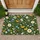 Wild Daisy Meadow Blooms for Cozy Autumn Cottage Living in Nature-Loving Homes All Season Doormat - 1
