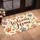 Watercolor Paw Prints and Bones for Cozy Pet-Loving Homes and Everyday Entryways Doormat - 2