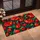 Scarlet Tulips and Lush Foliage for a Romantic Springtime Home Doormat - 2