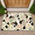 Cheerful Cow And Daisy Farmhouse Style For Cozy Country Home Living And Springtime Cheer Doormat - 1