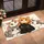Five Snuggling Cartoon Cats for Cozy Cat Lover Homes and Thoughtful Seasonal Gifting Doormat - 2