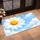 Blue And White Daisy Clouds for a Cheerful Springtime Entryway and Fresh Home Style Doormat - 2