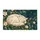 Sleeping Cream Cat Among Teal Botanicals for Cozy Cat Lover Home Decor and Calm Spaces Doormat - 6