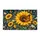 Sunflower And Monarch Butterfly Garden Blooms For Nature Loving Homes Doormat - 6