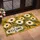 White Daisy Garden Welcome with Vintage Botanical Charm for Warm Home Entries Doormat - 2