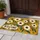 White Daisy Garden Welcome with Vintage Botanical Charm for Warm Home Entries Doormat - 4