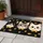 Three Bow-Tied Cat Faces With Tiny Fish Accents For Playful Cat-Loving Homes Everyday Doormat - 4