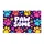 Colorful Paw Prints and Pawsome Charm for Cheerful Pet Lover Home Entryway Style Doormat - 6