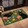Black Cat And Wildflower Folk Art For Cozy Cottage Living And Cat Lover Decor Gift Doormat - 2