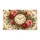 Vintage Rose Bouquet Clock for Timeless Romantic Cottage Home Entryway Decor Style Doormat - 6