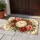 Vintage Rose Bouquet Clock for Timeless Romantic Cottage Home Entryway Decor Style Doormat - 4