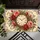 Vintage Rose Bouquet Clock for Timeless Romantic Cottage Home Entryway Decor Style Doormat - 5