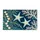 Navy Ocean Coral and Starfish Coastal Decor for Relaxed Beach House Entryway Style Doormat - 6