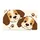 Two Cartoon Puppies Peeking for Cozy Pet-Loving Homes and Everyday Entryway Style Doormat - 6